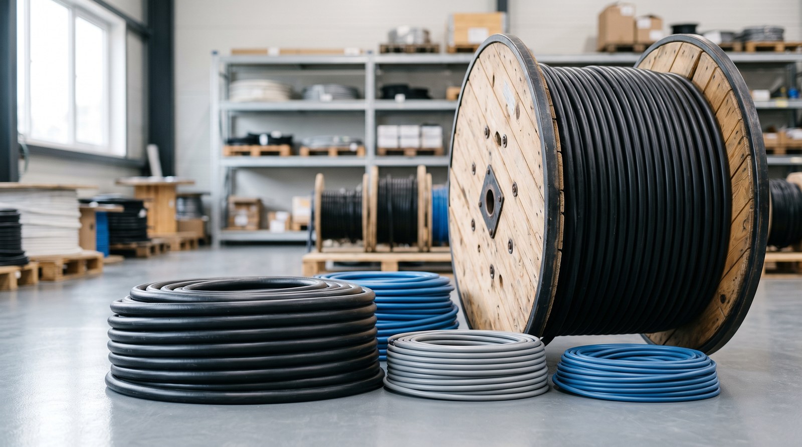 Representative image of insulated industrial cables