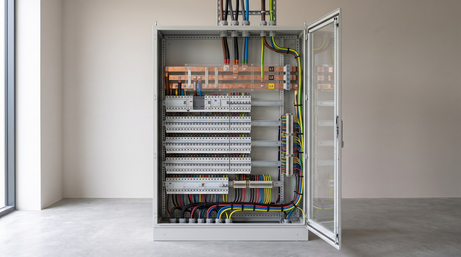 Representative image of distribution panels